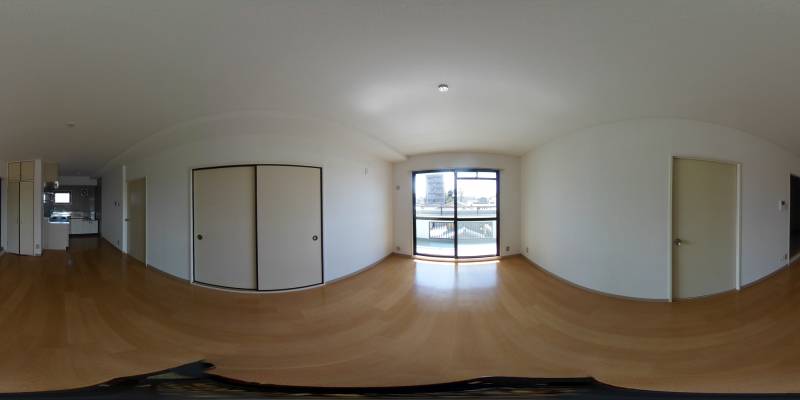 パノラマ画像リビング