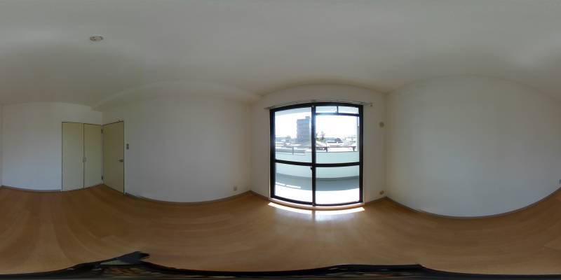 パノラマ画像洋室