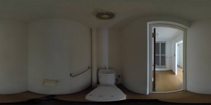 パノラマ画像トイレ