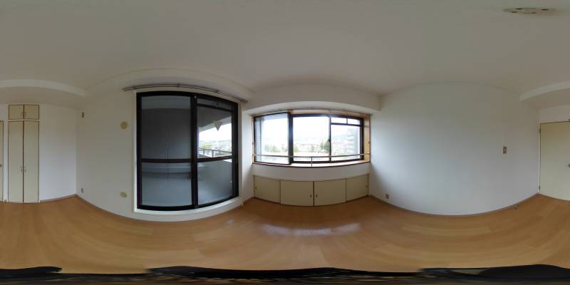 パノラマ画像洋室