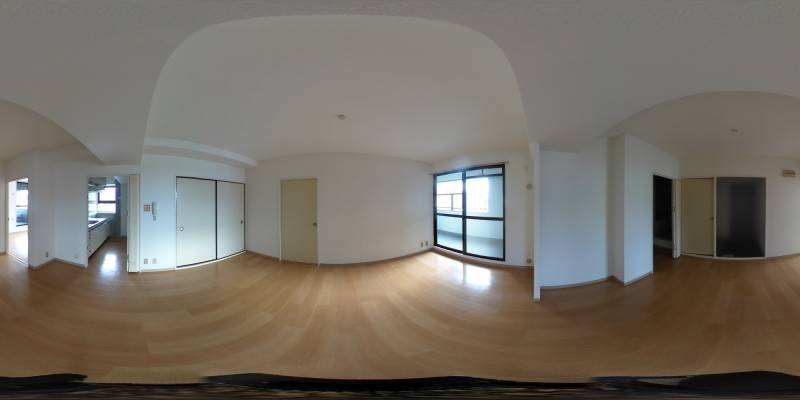 パノラマ画像リビング