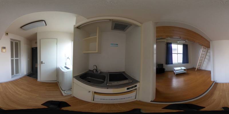 パノラマ画像キッチン