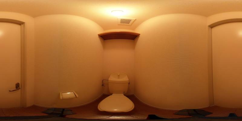 パノラマ画像トイレ