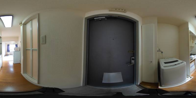 パノラマ画像玄関