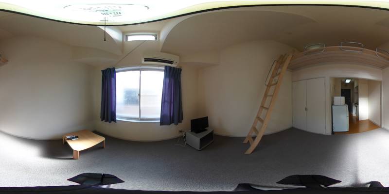 パノラマ画像洋室