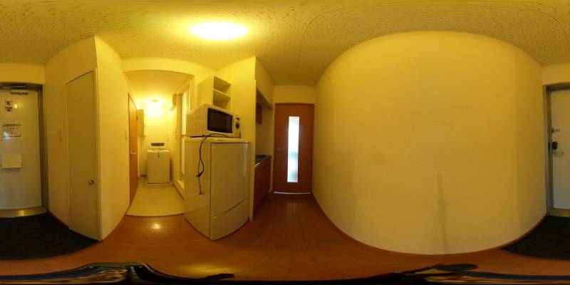 パノラマ画像玄関