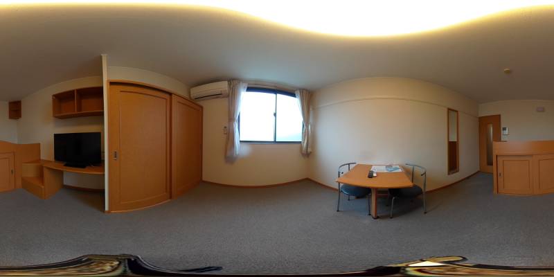 パノラマ画像リビング