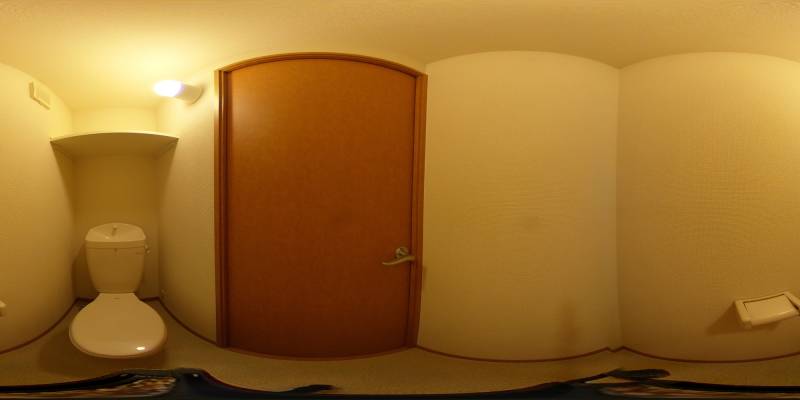 パノラマ画像トイレ