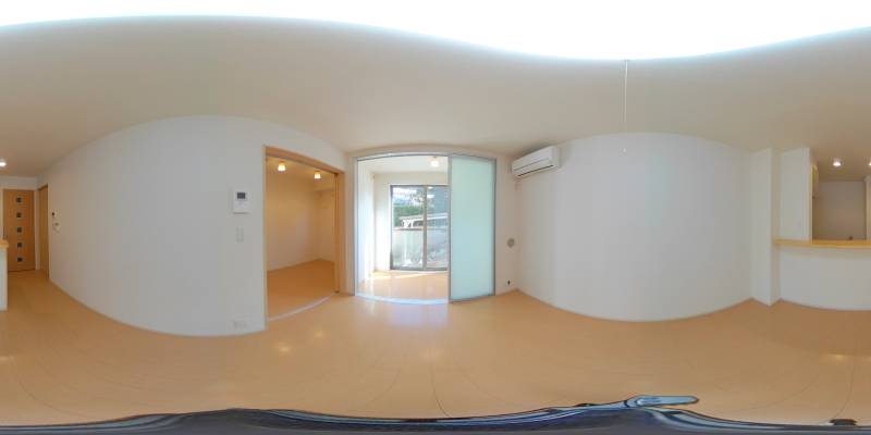 パノラマ画像リビング