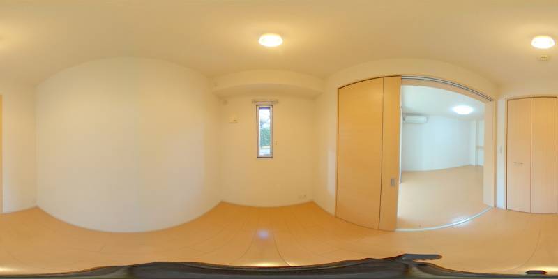 パノラマ画像洋室