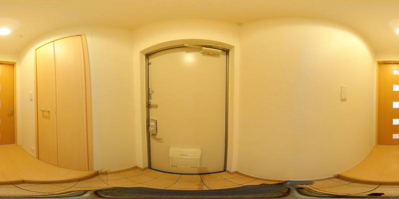 パノラマ画像玄関