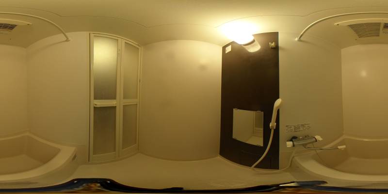 パノラマ画像バスルーム