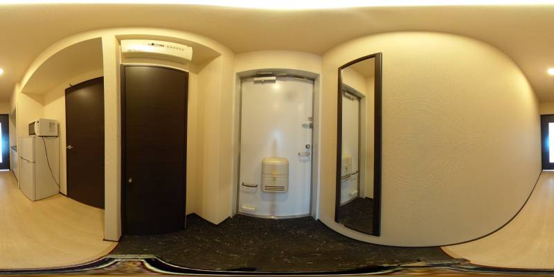 パノラマ画像玄関