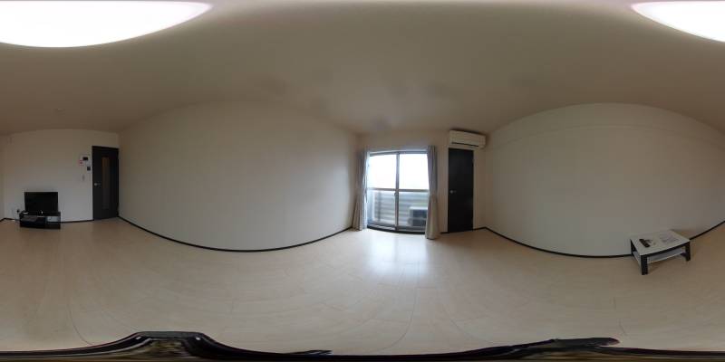 パノラマ画像リビング