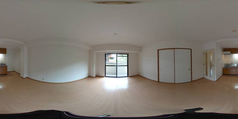 パノラマ画像リビング