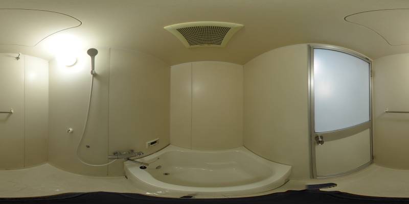 パノラマ画像バスルーム