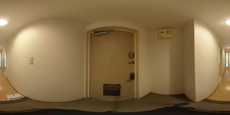 パノラマ画像玄関