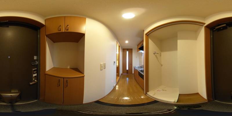 パノラマ画像玄関