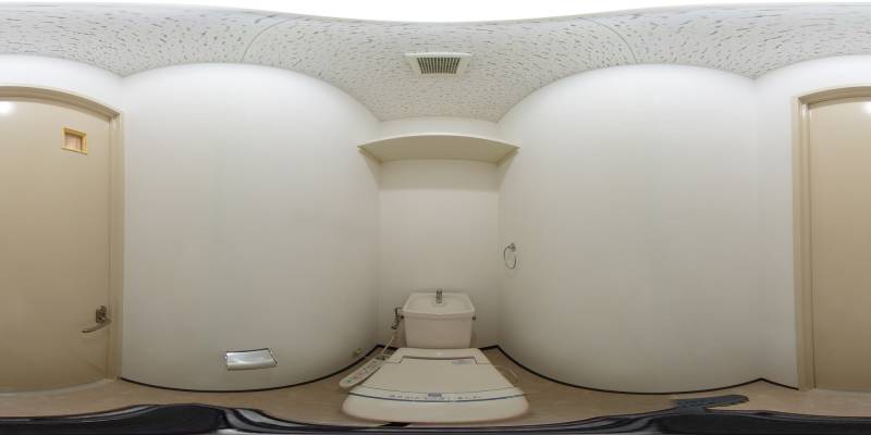 パノラマ画像トイレ