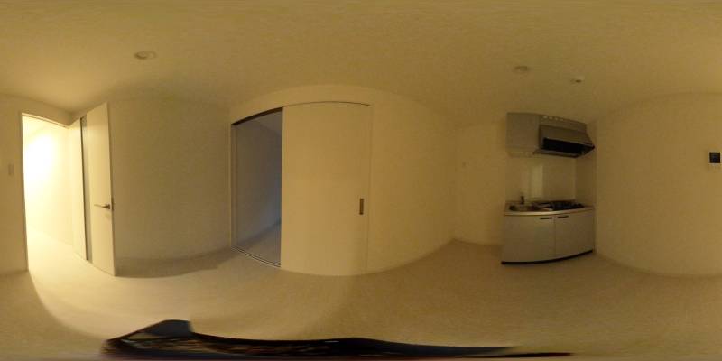 パノラマ画像洋室