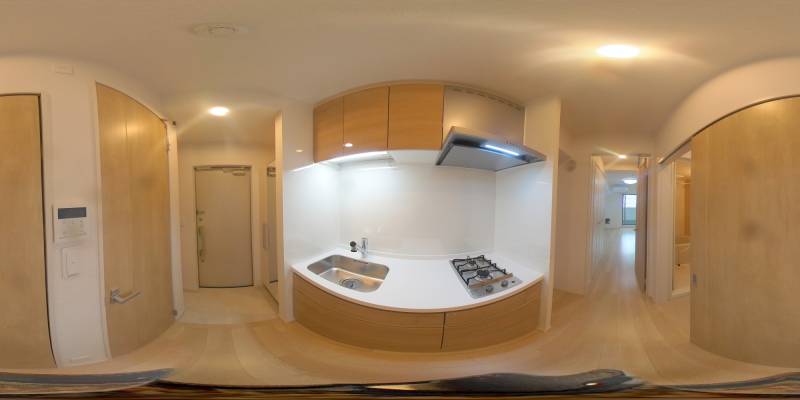 パノラマ画像キッチン