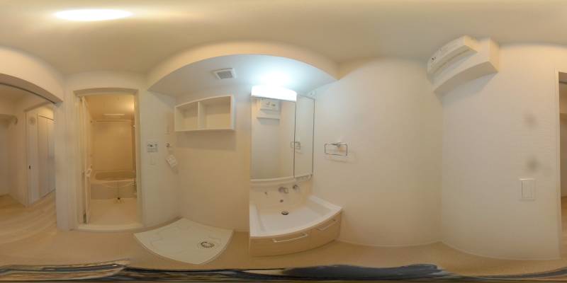 パノラマ画像洗面所