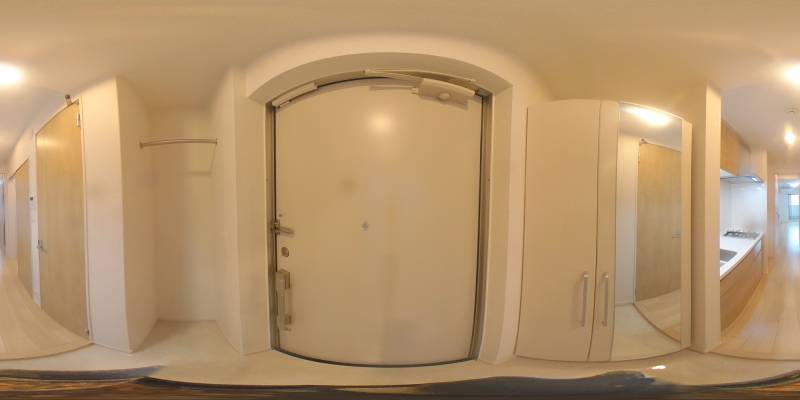 パノラマ画像玄関