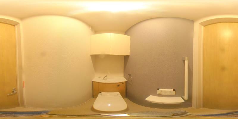 パノラマ画像トイレ