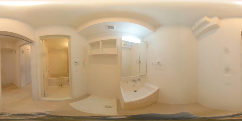 パノラマ画像洗面所