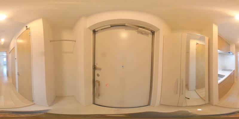 パノラマ画像玄関