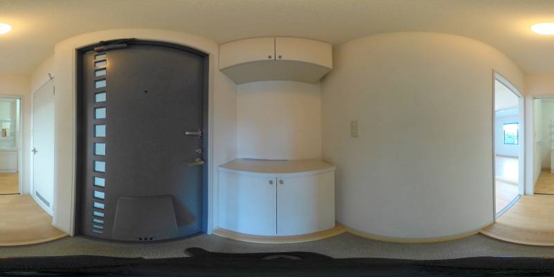 パノラマ画像玄関