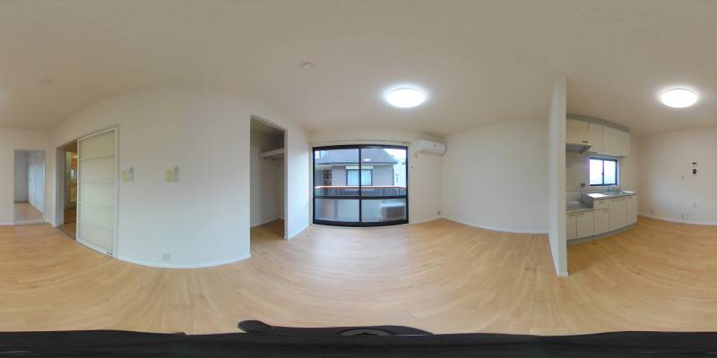 パノラマ画像リビング