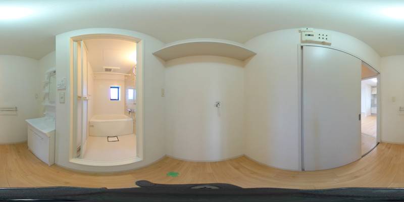 パノラマ画像洗面所