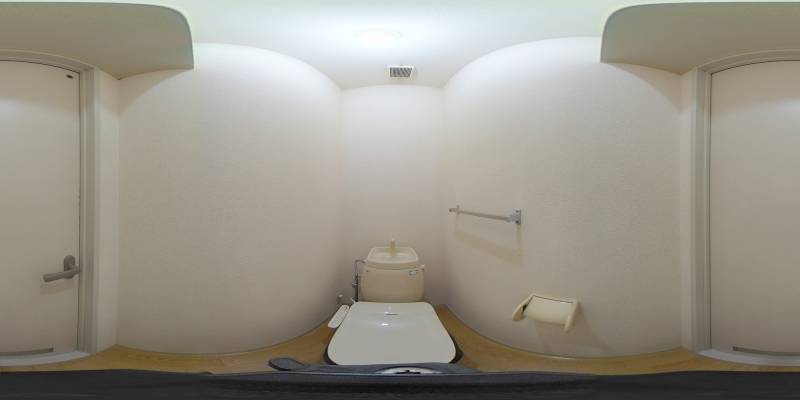 パノラマ画像トイレ