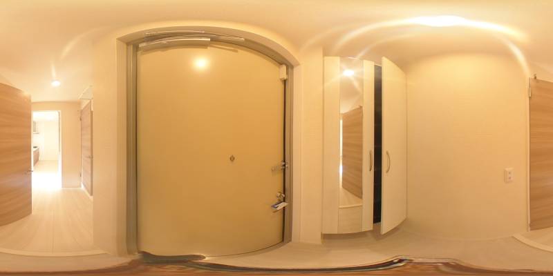 パノラマ画像玄関