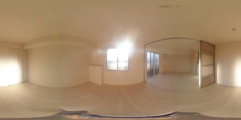 パノラマ画像洋室