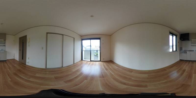 パノラマ画像リビング