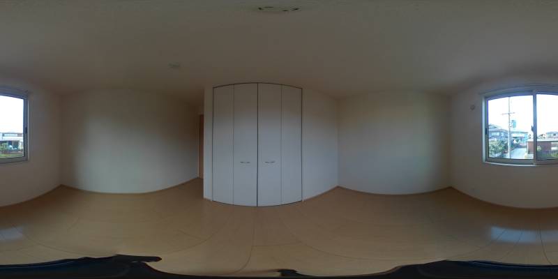 パノラマ画像洋室