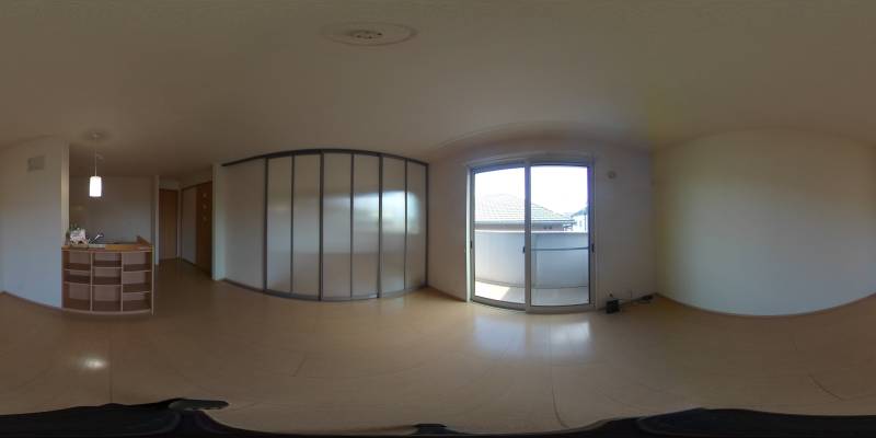 パノラマ画像リビング