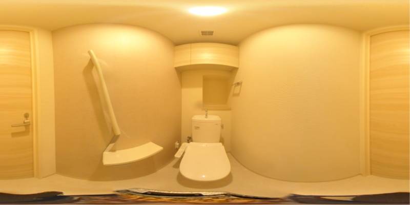 パノラマ画像トイレ