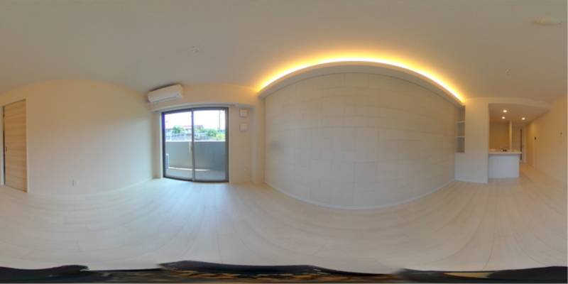 パノラマ画像リビング