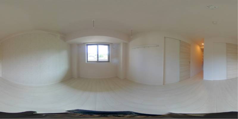 パノラマ画像洋室