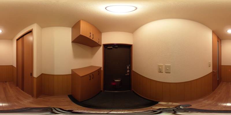パノラマ画像玄関