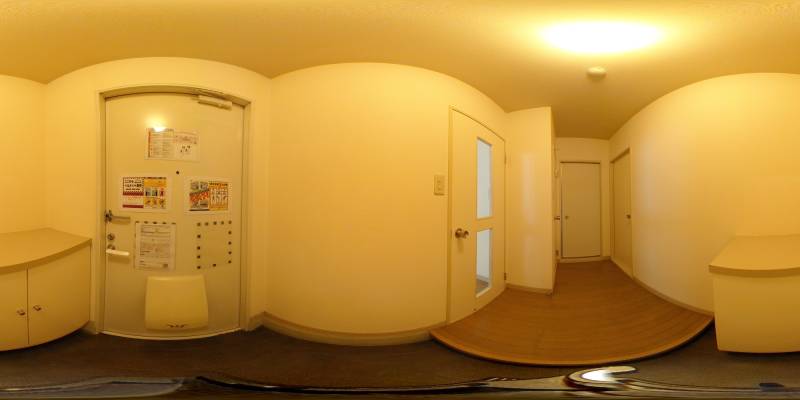 パノラマ画像玄関