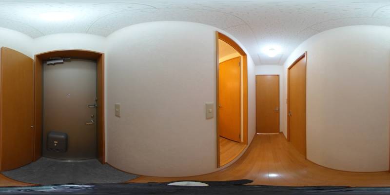 パノラマ画像玄関