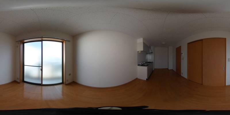 パノラマ画像リビング