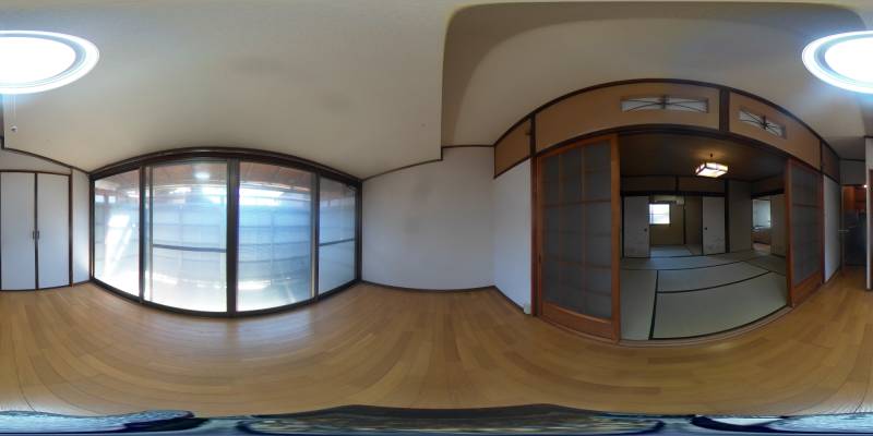 パノラマ画像洋室