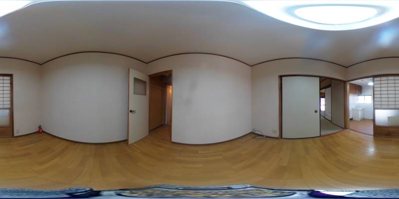 パノラマ画像洋室