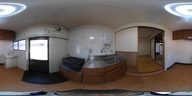 パノラマ画像キッチン