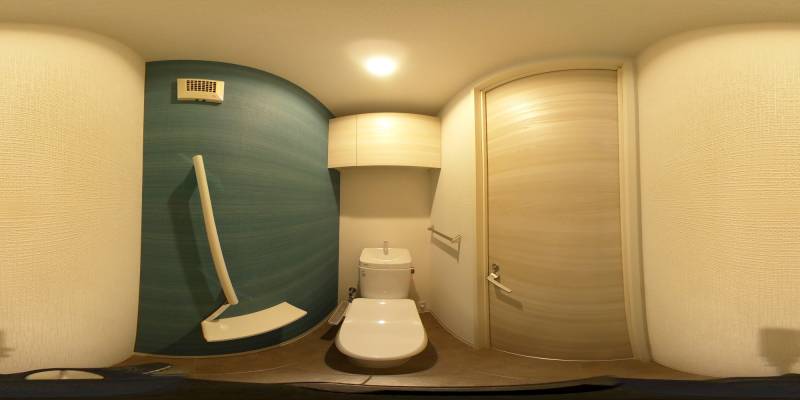 パノラマ画像トイレ